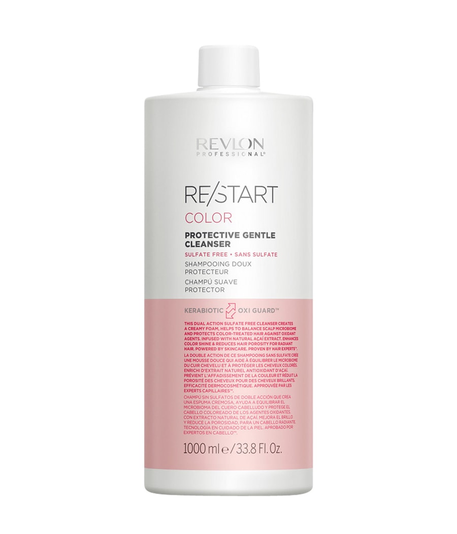 Шампунь для волос Revlon Professional Re/Start COLOR Protective Gentle Cleanser, 1000 ml
Шампунь для волос Revlon Professional Re/Start COLOR Protective Gentle Cleanser, 1000 ml