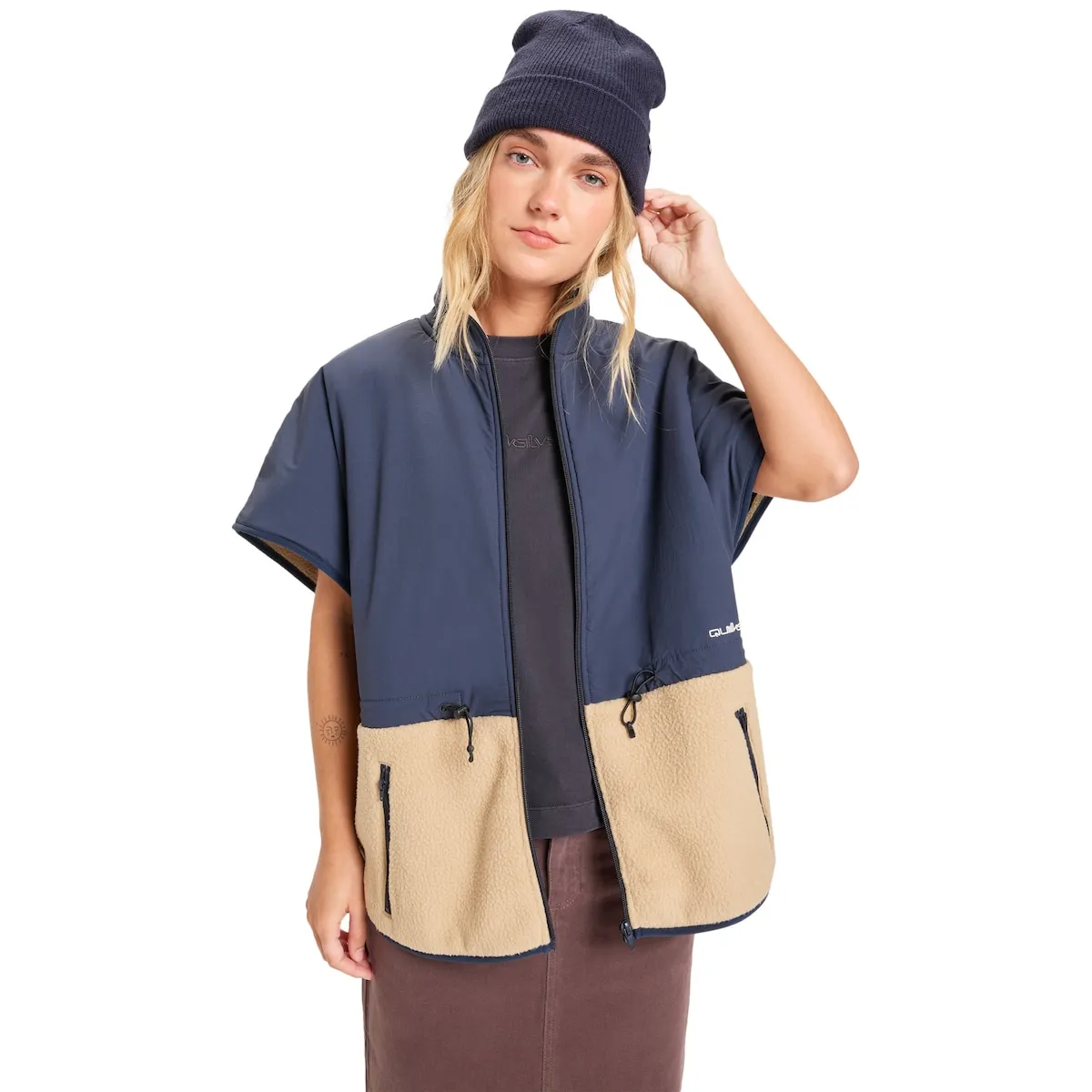 Женская флисовая жилетка Tepoh Quiksilver, синий/бежевый
Женская флисовая жилетка Tepoh Quiksilver, синий/бежевый