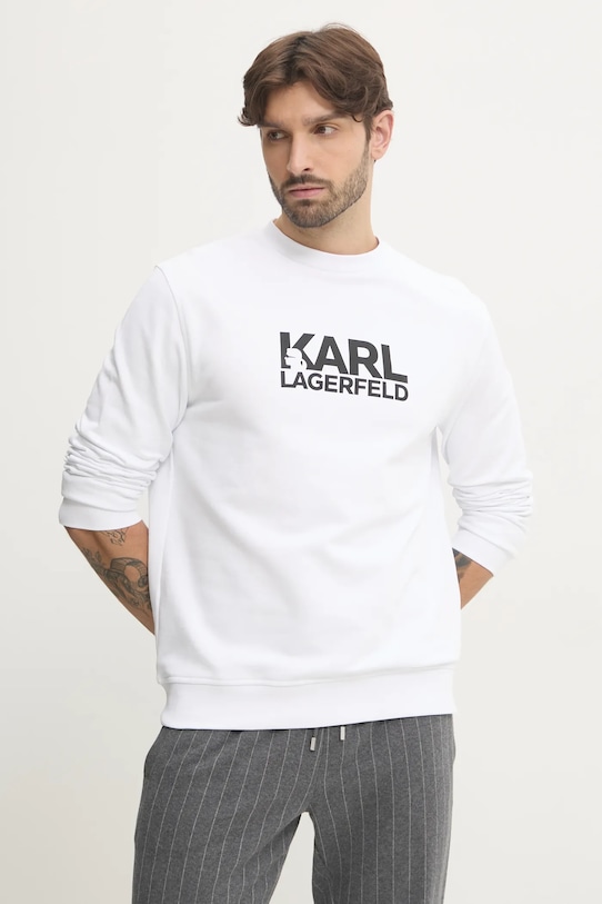 Хлопковая толстовка Karl Lagerfeld, белый
Хлопковая толстовка Karl Lagerfeld, белый