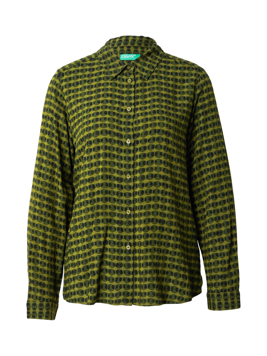 Блуза UNITED COLORS OF BENETTON, Kiwi/Dark green
Блуза UNITED COLORS OF BENETTON, Kiwi/Dark green