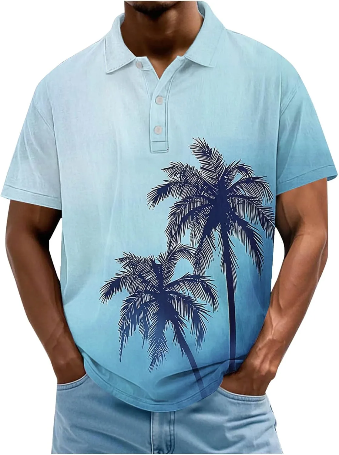 Мужская гавайская поло с коротким рукавом Sdeycui
Мужская гавайская поло с коротким рукавом Sdeycui