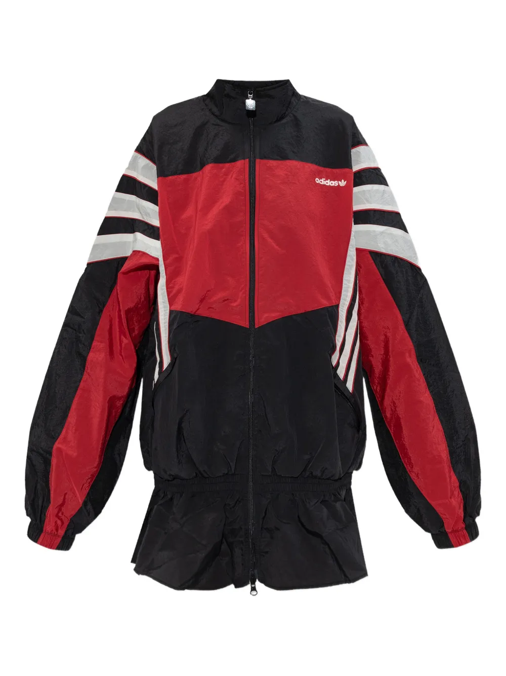 Полосатая куртка на молнии Adidas, черный
Полосатая куртка на молнии Adidas, черный
