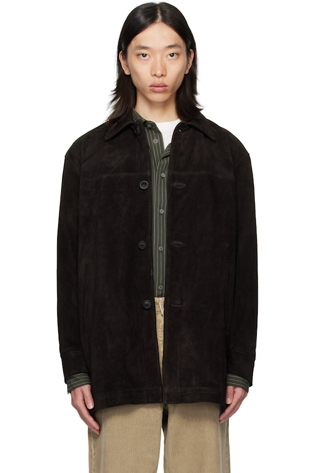 Coor Коричневое автомобильное замшевое пальто
Coor Коричневое автомобильное замшевое пальто