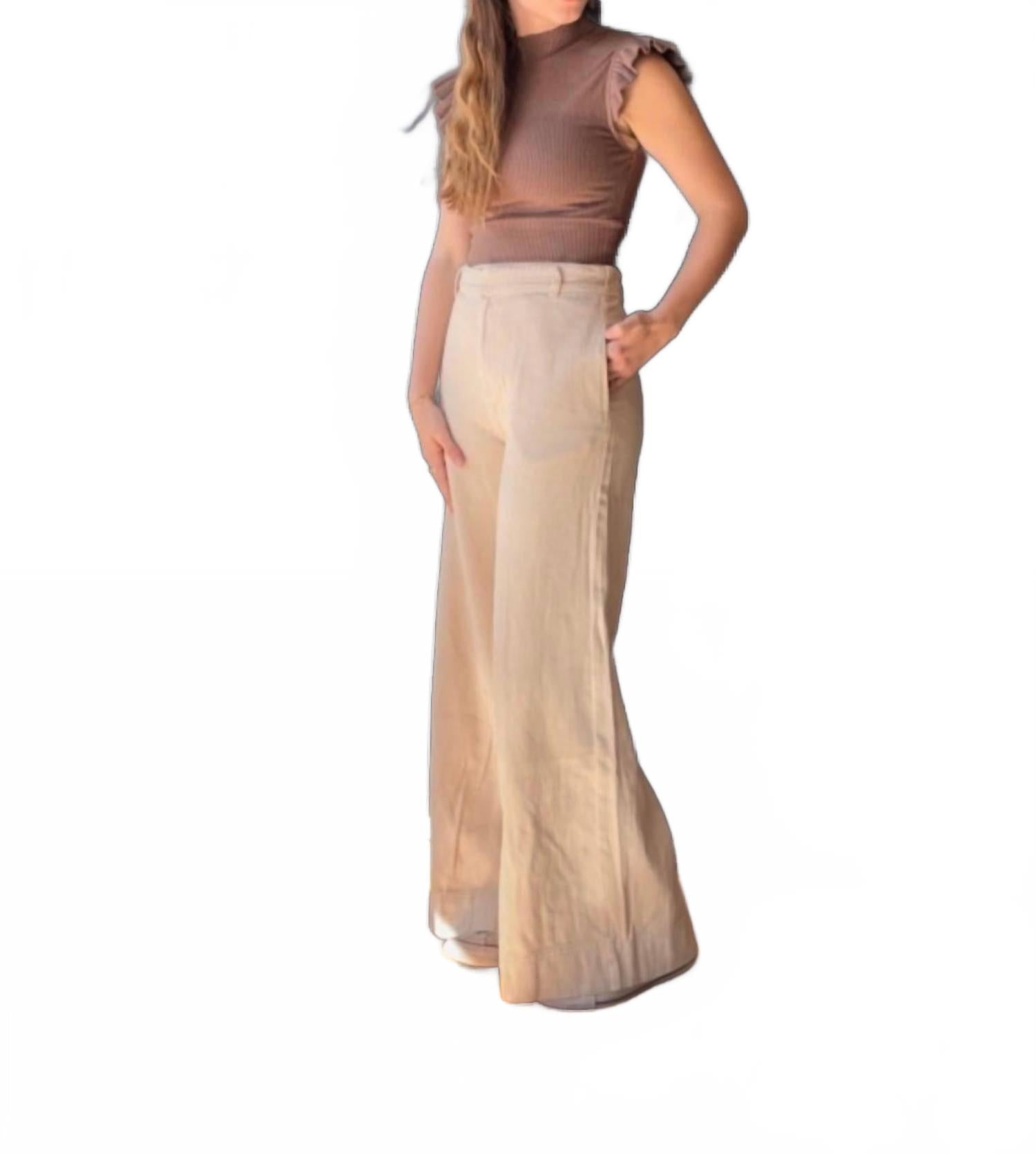 Костяные широкие брюки Misty Mustard Seed, Bone
Костяные широкие брюки Misty Mustard Seed, Bone