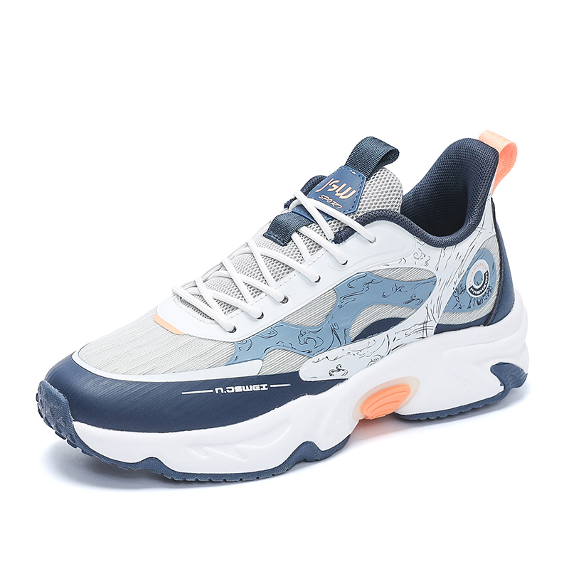 JSWEI Антискользящие износостойкие низкие беговые кроссовки для мужчин - светло-серый темно-синий, цвет Light Gray Dark Blue
JSWEI Антискользящие износостойкие низкие беговые кроссовки для мужчин - светло-серый темно-синий, цвет Light Gray Dark Blue