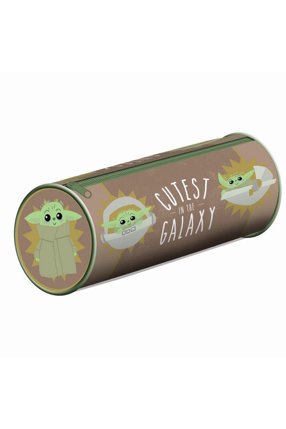 Самый милый в галактике пенал «Бочка» Star Wars, коричневый 
Самый милый в галактике пенал «Бочка» Star Wars, коричневый