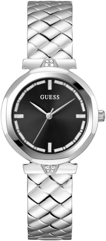 Женские часы Guess 34 мм, Silver Tone/Silver Tone/Black
Женские часы Guess 34 мм, Silver Tone/Silver Tone/Black