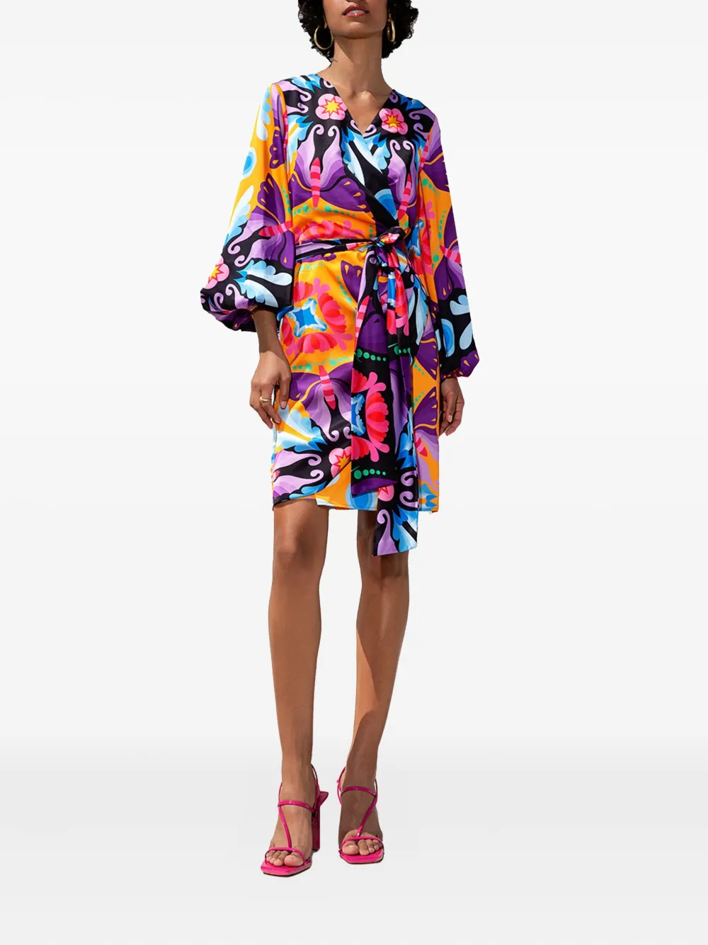 Платье с объемными рукавами TWINSET, фиолетовый
Платье с объемными рукавами TWINSET, фиолетовый