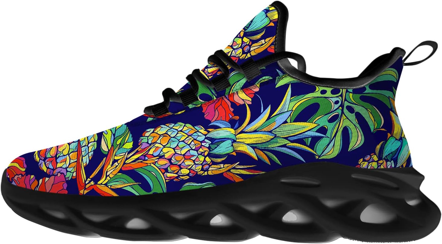 Кроссовки Ciadoon с ананасом для женщин и мужчин, для бега по дороге, спортивной ходьбы, тенниса, легкие летние тропические кроссовки, подарок для него и для нее, зеленый
Кроссовки Ciadoon с ананасом для женщин и мужчин, для бега по дороге, спортивной ходьбы, тенниса, легкие летние тропические кроссовки, подарок для него и для нее, зеленый