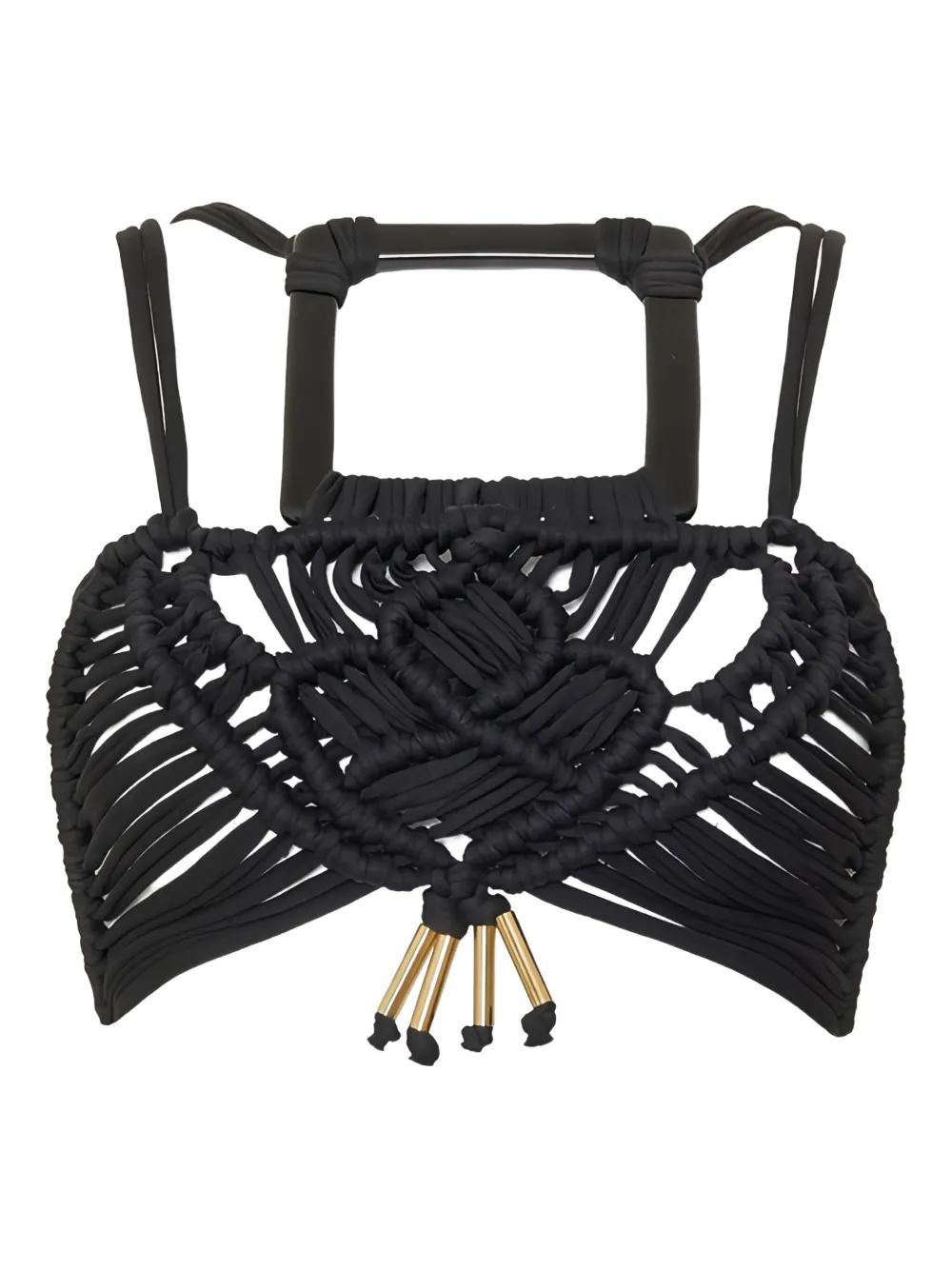 Топ с квадратным вырезом и узлом Karima, черный
Топ с квадратным вырезом и узлом Karima, черный