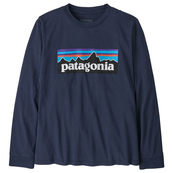 Детская футболка с логотипом l/s p-6 - свитер Patagonia, синий
Детская футболка с логотипом l/s p-6 - свитер Patagonia, синий