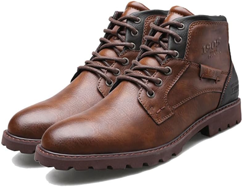 Мужские кожаные ботинки оксфорды, повседневные полуботинки среднего верха, мужские ботинки на шнуровке с боковой молнией Odipon, коричневый
Мужские кожаные ботинки оксфорды, повседневные полуботинки среднего верха, мужские ботинки на шнуровке с боковой молнией Odipon, коричневый