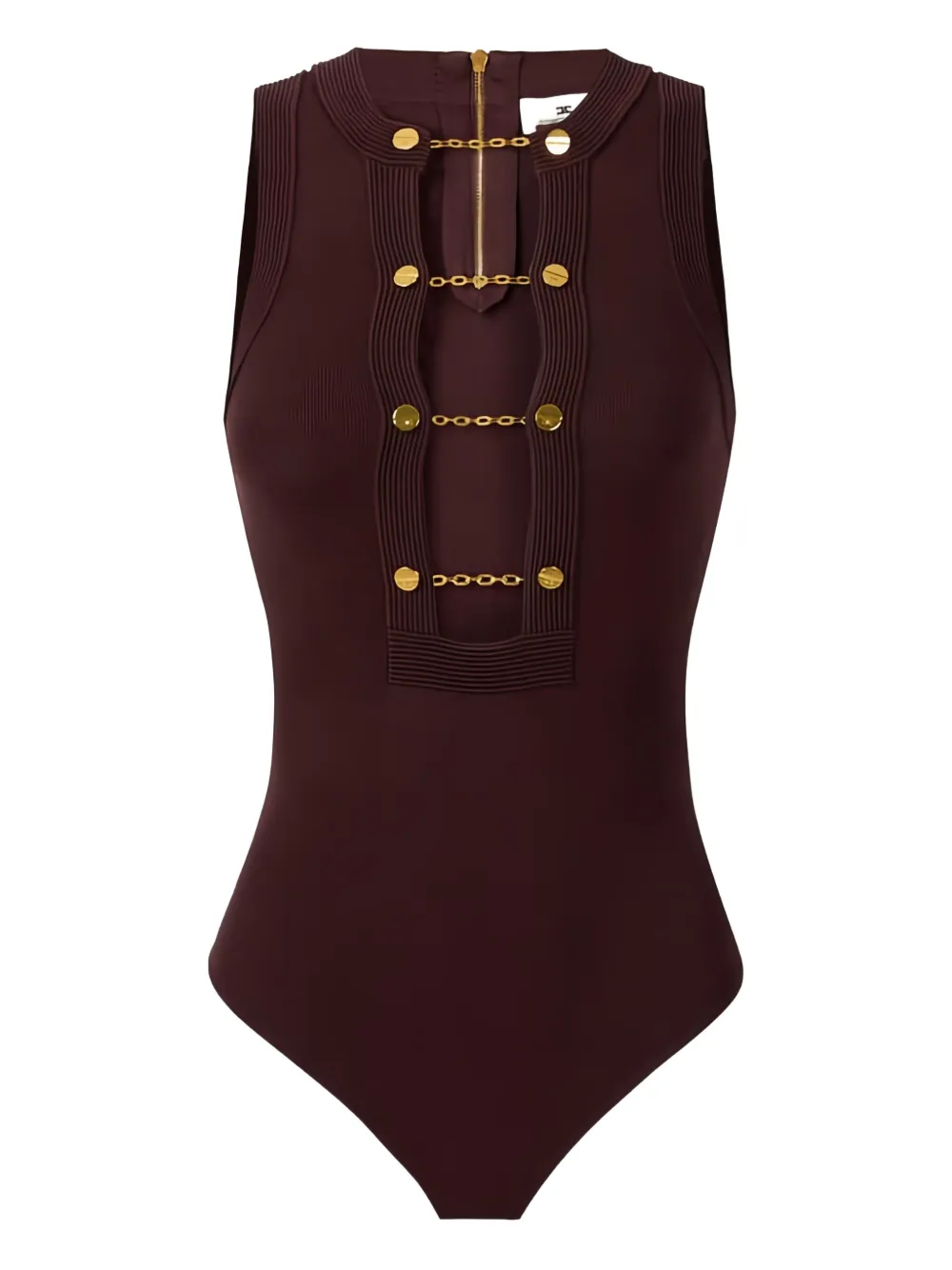 Боди с цепочкой Elisabetta Franchi, красный
Боди с цепочкой Elisabetta Franchi, красный