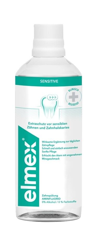 Жидкость для полоскания рта Elmex Sensitive, 100 мл
Жидкость для полоскания рта Elmex Sensitive, 100 мл