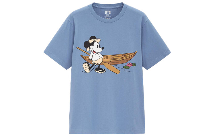 Футболка Disney X Disney Co-brand, унисекс, небесно-голубая Uniqlo, голубой
Футболка Disney X Disney Co-brand, унисекс, небесно-голубая Uniqlo, голубой