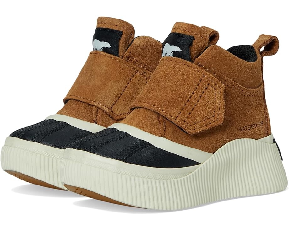 Ботинки SOREL Kids Out N About IV Strap WP, цвет Taffy/Black
Ботинки SOREL Kids Out N About IV Strap WP, цвет Taffy/Black