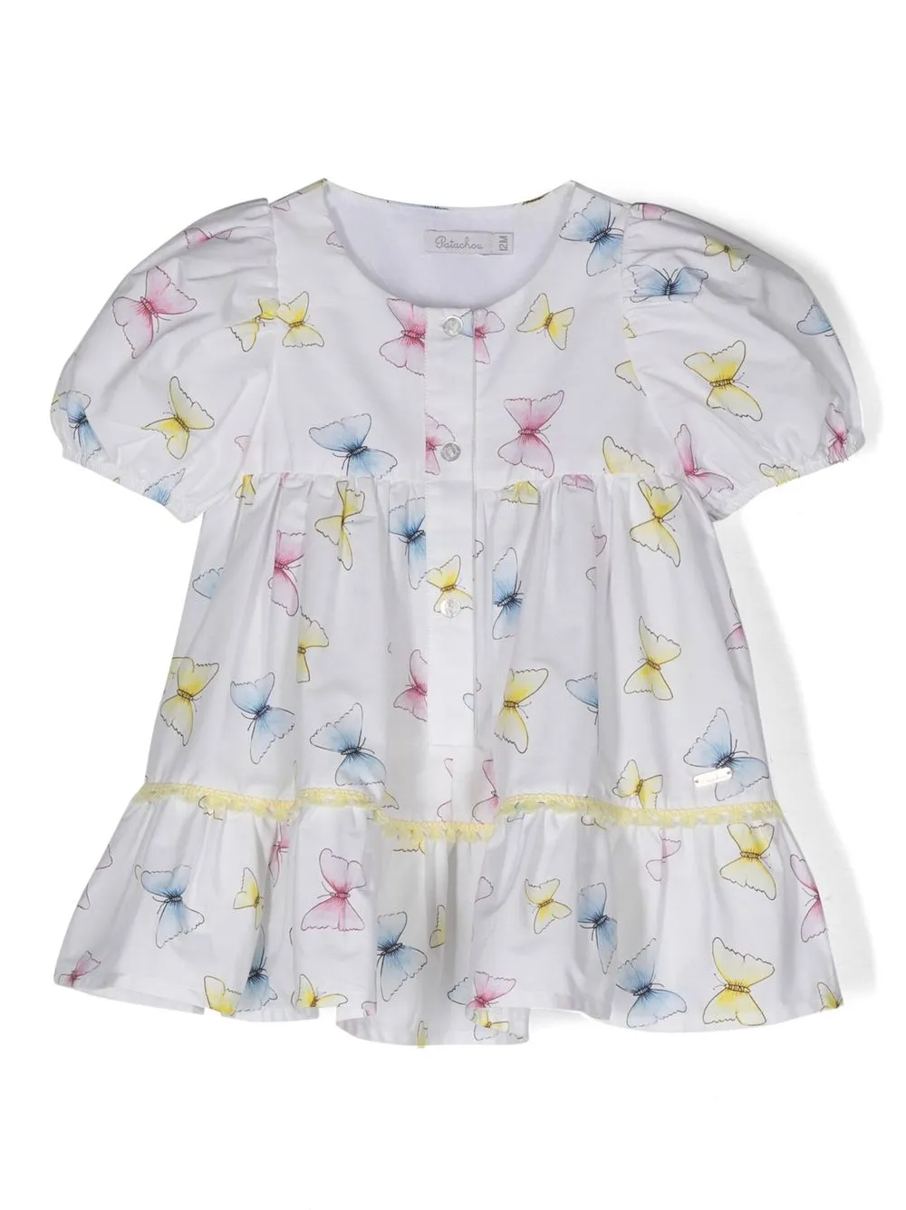 Ярусное платье с принтом Patachou, белый
Ярусное платье с принтом Patachou, белый