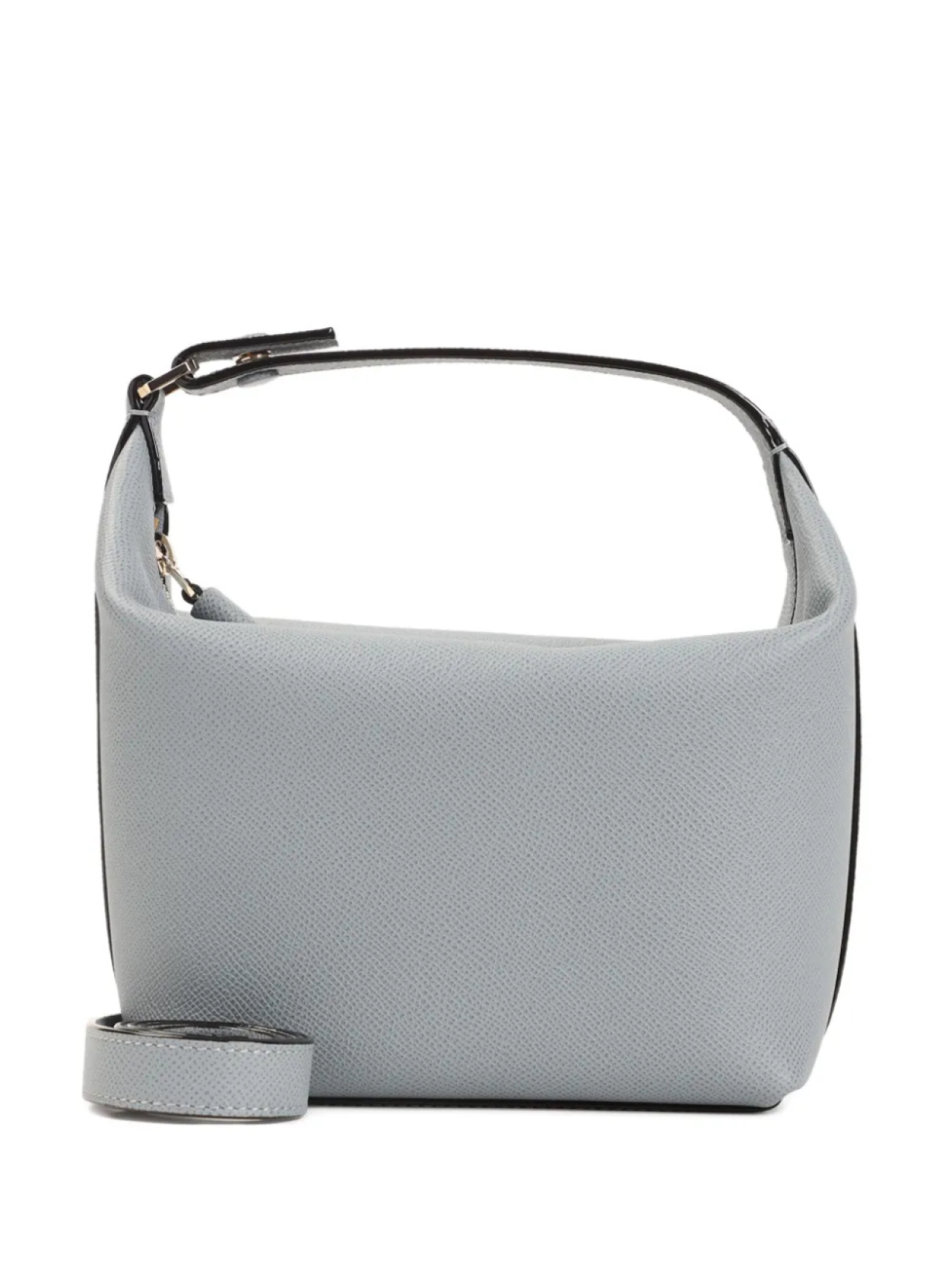 Мини-сумка из кожи Valextra Mochi с верхней ручкой, синий
Мини-сумка из кожи Valextra Mochi с верхней ручкой, синий