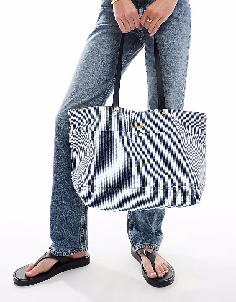 Сумка-шоппер Levi's Heritage с логотипом из светло-голубого денима
Сумка-шоппер Levi's Heritage с логотипом из светло-голубого денима