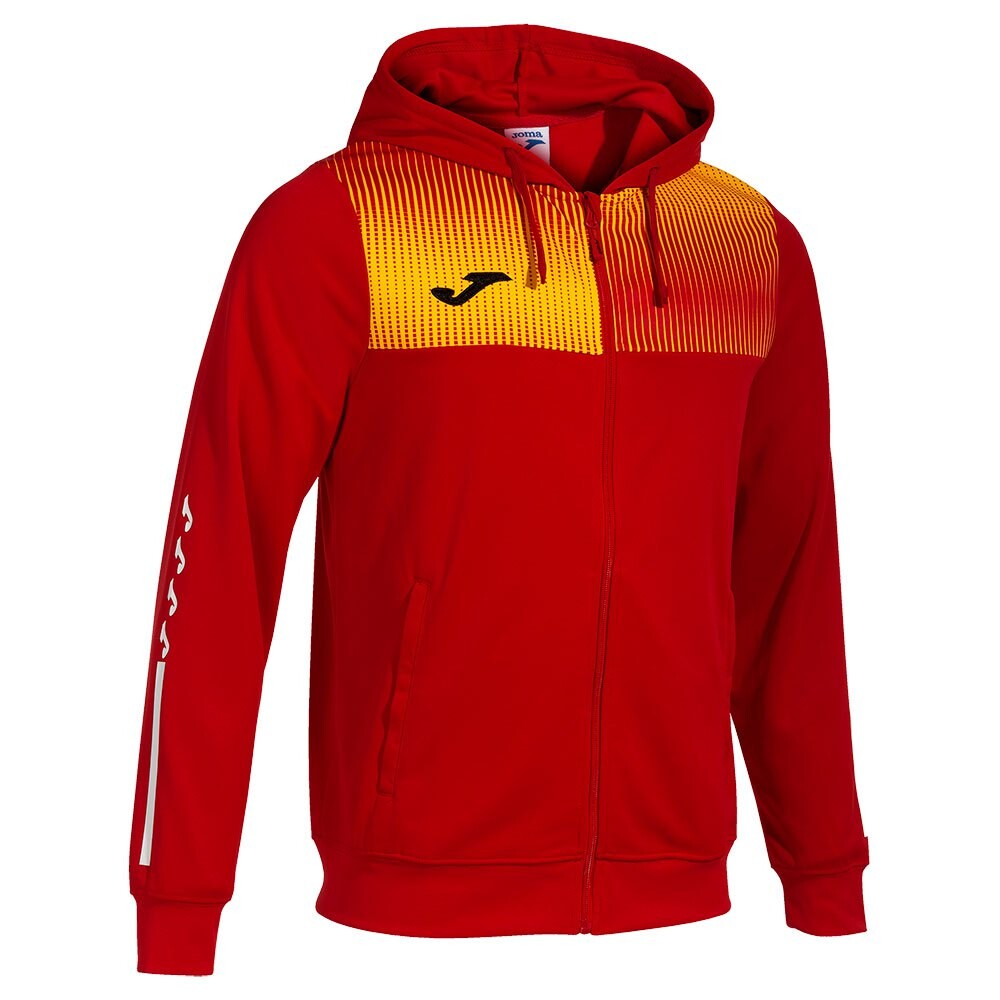 Толстовка Joma Eco Supernova Full Zip, красный
Толстовка Joma Eco Supernova Full Zip, красный