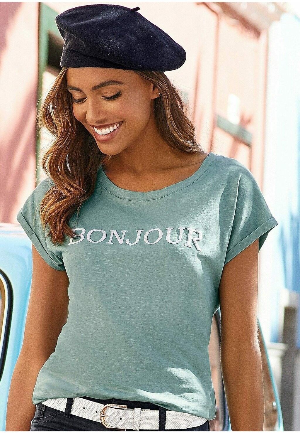 Футболка с принтом 2 PACK LASCANA, цвет mint/white
Футболка с принтом 2 PACK LASCANA, цвет mint/white