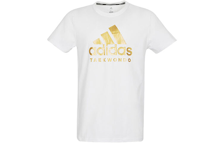 Футболка мужская белая/золотая Adidas, белый
Футболка мужская белая/золотая Adidas, белый