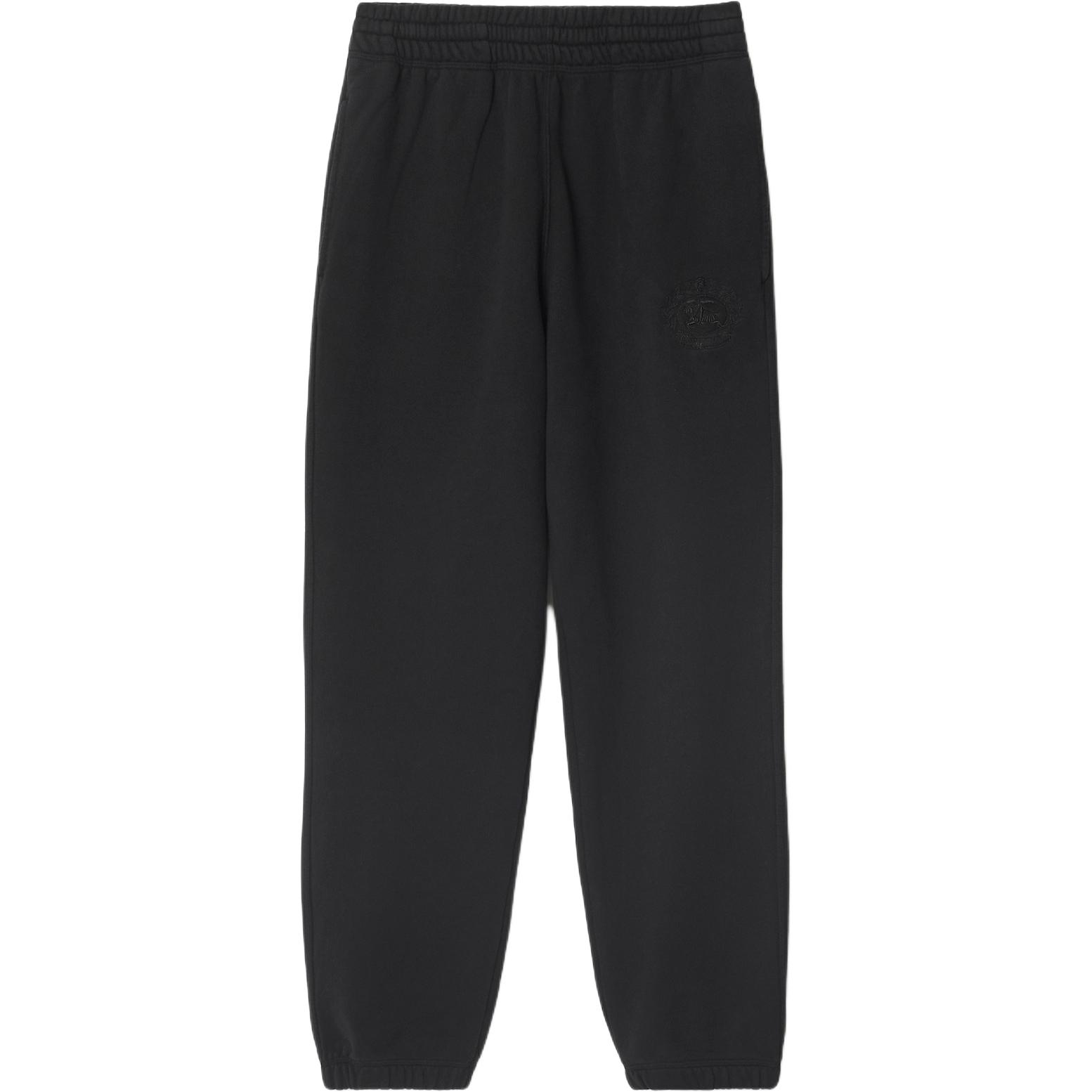 Верховые хлопковые джоггеры Burberry, черный
Верховые хлопковые джоггеры Burberry, черный