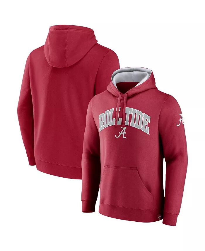 Мужская толстовка с капюшоном Crimson Alabama Crimson Tide Arch and Logo Tackle Twill Fanatics
Мужская толстовка с капюшоном Crimson Alabama Crimson Tide Arch and Logo Tackle Twill Fanatics