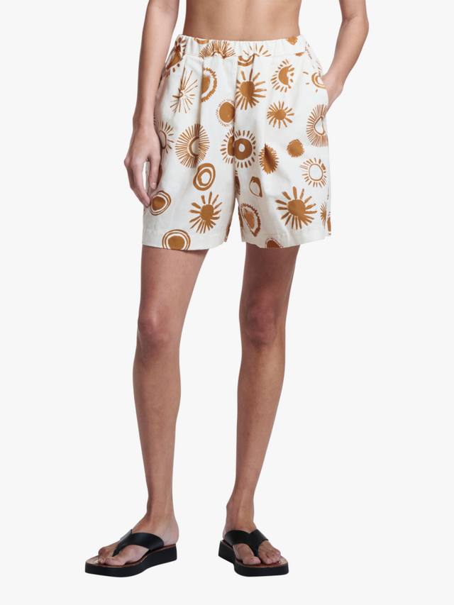 Шорты Dallas Le Soleil из льняной ткани ASCENO, White/Brown
Шорты Dallas Le Soleil из льняной ткани ASCENO, White/Brown