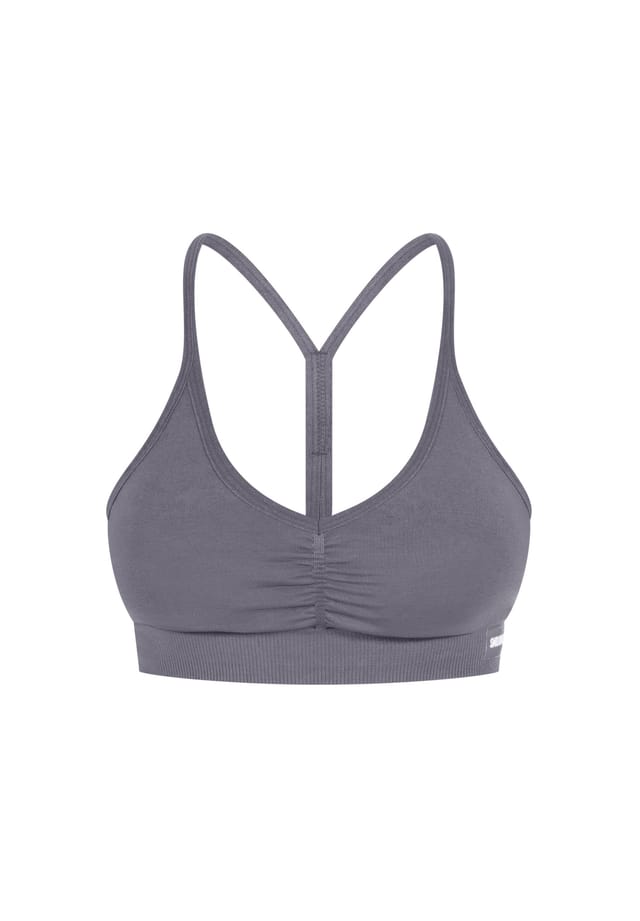 Спортивный бюстгальтер сплошной значок среза Smilodox, серый
Спортивный бюстгальтер сплошной значок среза Smilodox, серый