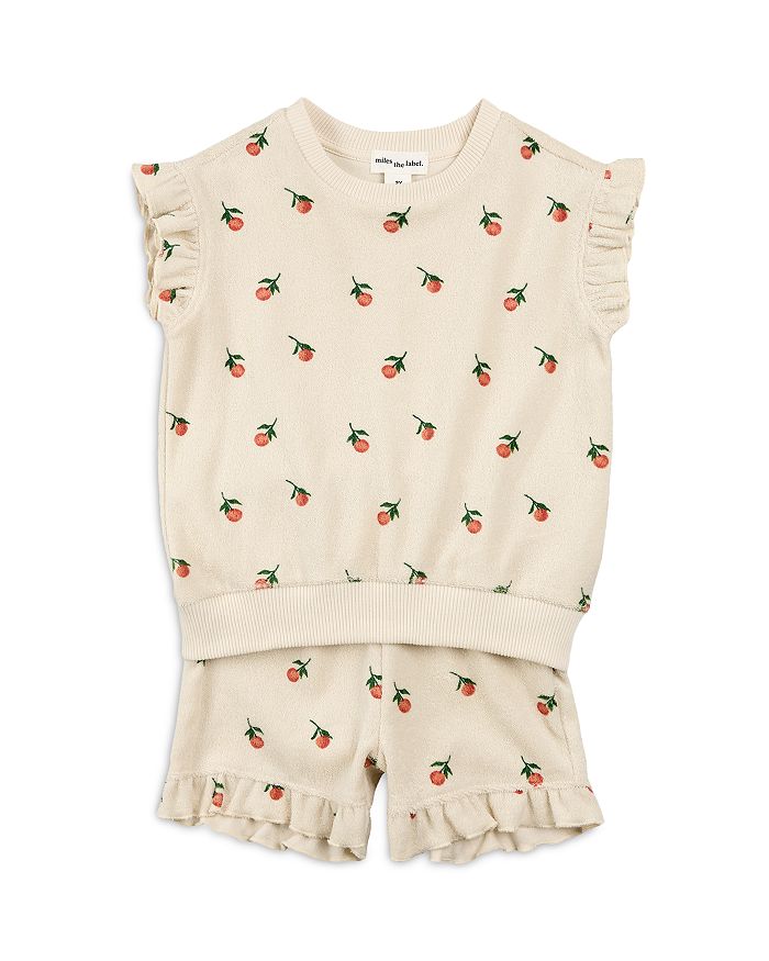 Детский комплект безрукавка и шорты из махровой ткани для девочек - Little Kid Miles The Label, коричневый/бежевый
Детский комплект безрукавка и шорты из махровой ткани для девочек - Little Kid Miles The Label, коричневый/бежевый