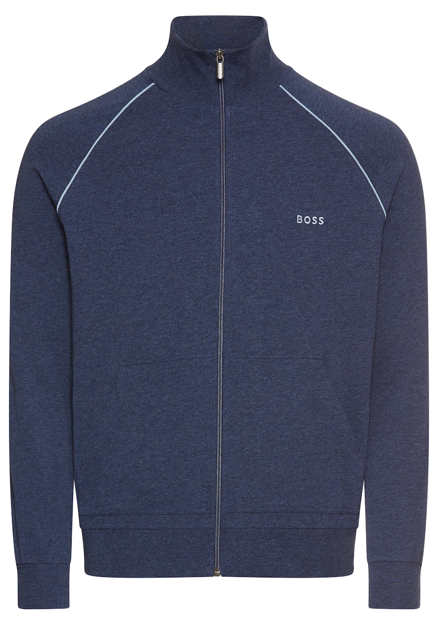 Толстовка с капюшоном на молнии BOSS, темно-синий/светло-голубой
Толстовка с капюшоном на молнии BOSS, темно-синий/светло-голубой