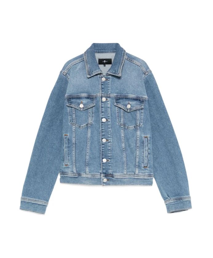 Куртка дальнобойщика Ади 7 For All Mankind, синий
Куртка дальнобойщика Ади 7 For All Mankind, синий