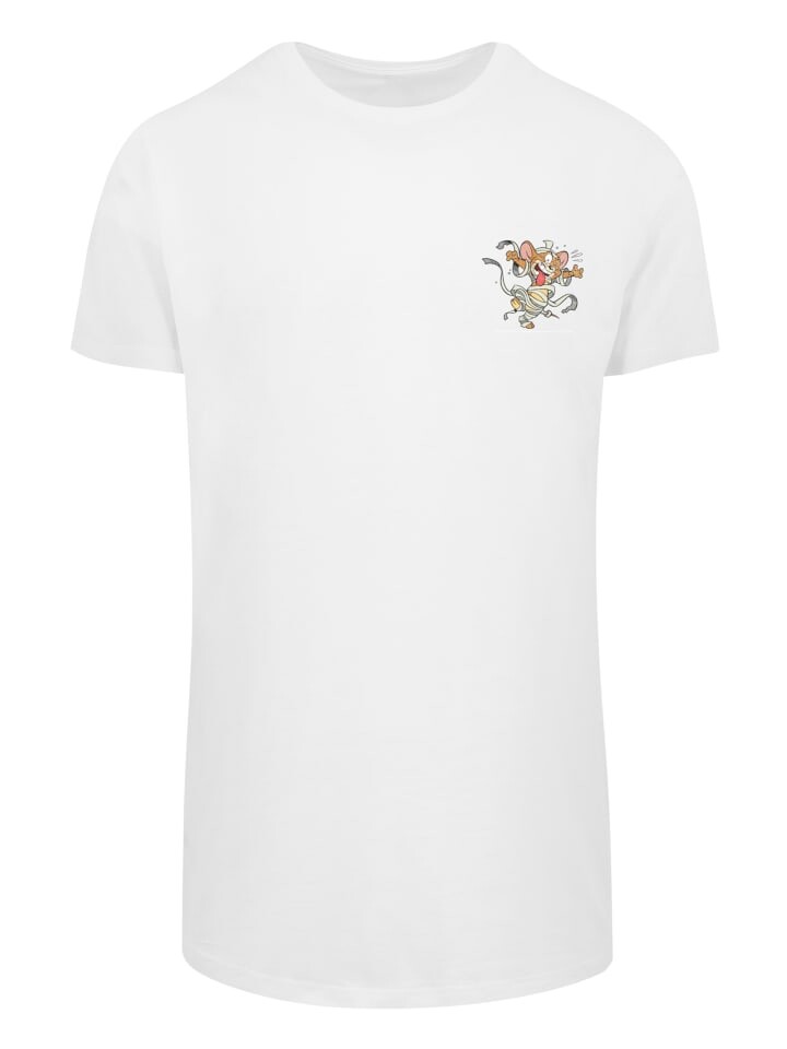 Футболка F4NT4STIC Tom and Jerry TV Serie Faux Pocket Mummy Jerry, белый 
Футболка F4NT4STIC Tom and Jerry TV Serie Faux Pocket Mummy Jerry, белый