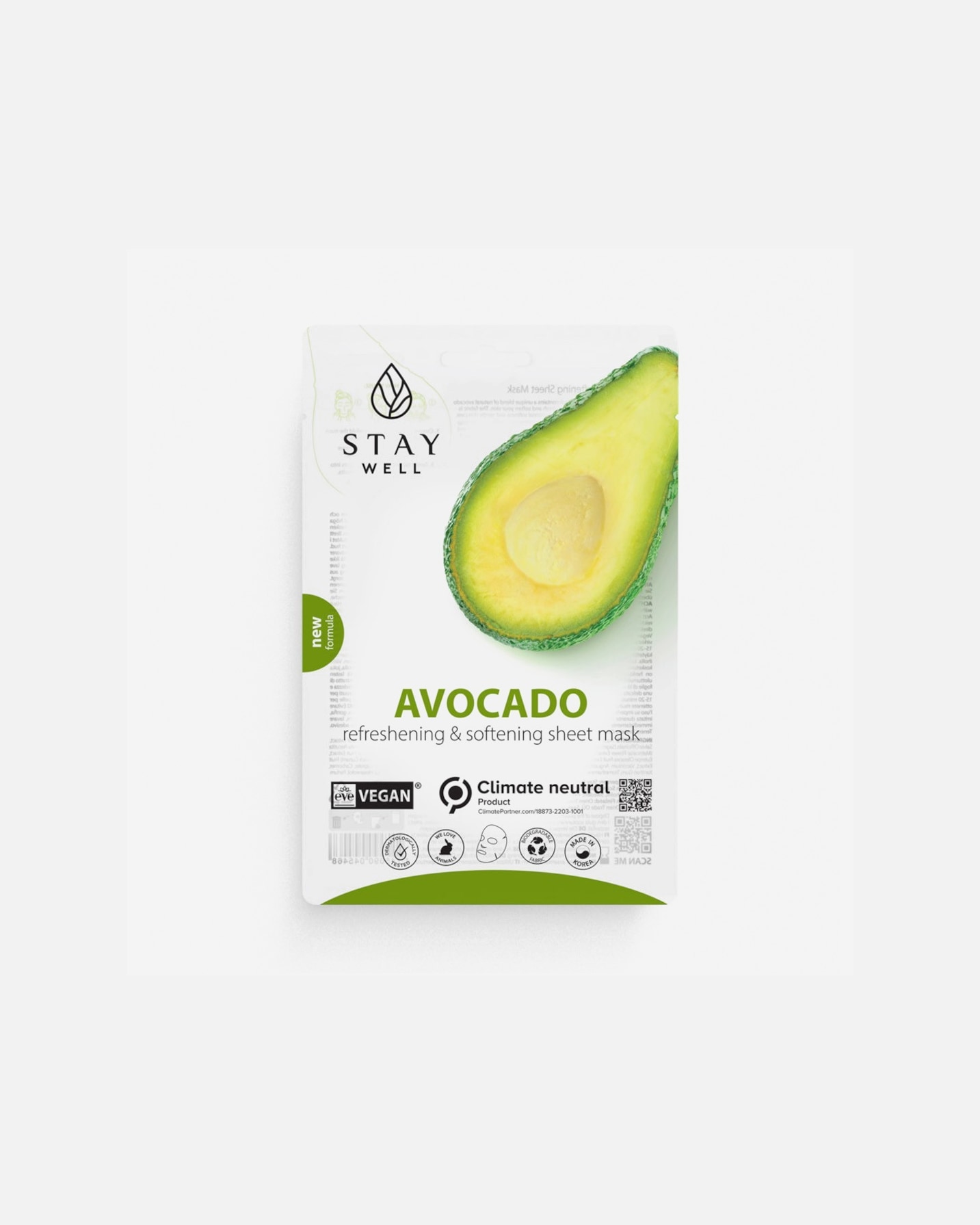 Тканевая маска для лица Stay Well, 20 гр
Тканевая маска для лица Stay Well, 20 гр