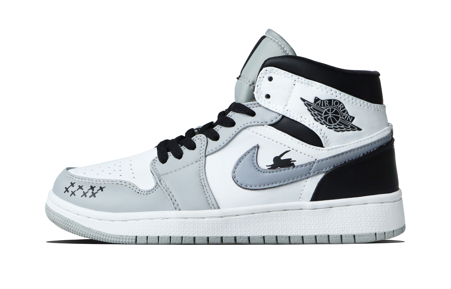 Jordan Air 1 Bunny Brown Synthetic Leather Abrasion Resistant Mid top Vintage Basketball Shoes Unisex Gray
Jordan Air 1 Bunny Brown Synthetic Leather Abrasion Resistant Mid top Vintage Basketball Shoes Unisex Gray