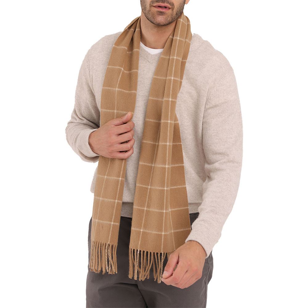 Шарф Alashan Windowpane из кашемировой смеси (для взрослых), Camel/White
Шарф Alashan Windowpane из кашемировой смеси (для взрослых), Camel/White