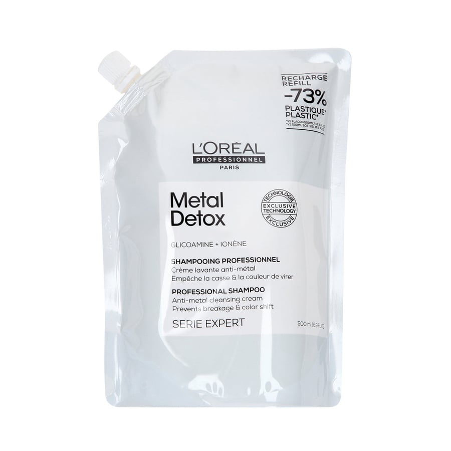 L'oreal Professionnel Metal Detox Сменный блок шампуня для окрашенных волос, 500 мл
L'oreal Professionnel Metal Detox Сменный блок шампуня для окрашенных волос, 500 мл