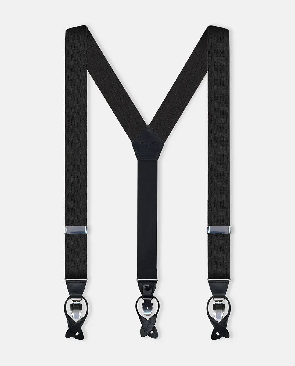 Двойной ремень для мужчин в футляре Leyva, черный
Двойной ремень для мужчин в футляре Leyva, черный