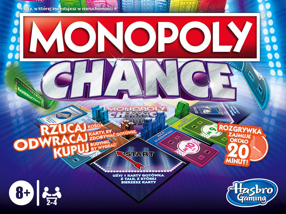 Настольная игра «Монополия» Hasbro F8555 Monopoly
Настольная игра «Монополия» Hasbro F8555 Monopoly