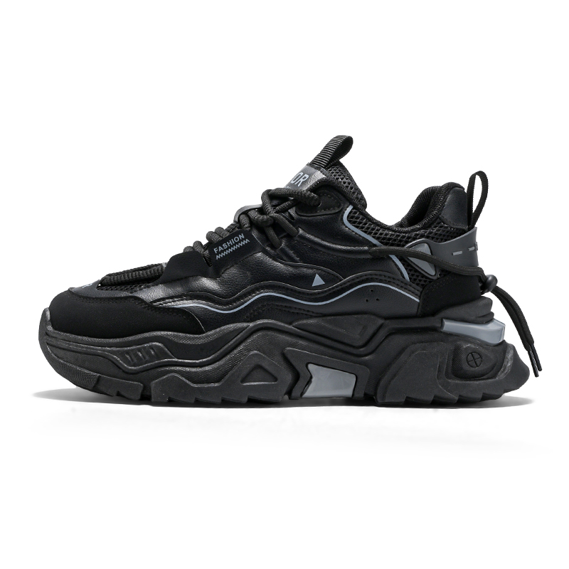 BOLE Мужские черные массивные кроссовки лоу-топ, цвет Black
BOLE Мужские черные массивные кроссовки лоу-топ, цвет Black