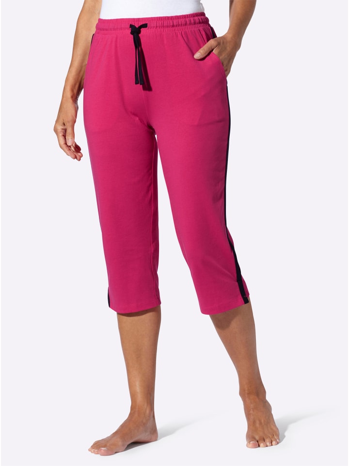 Повседневные брюки розового цвета Sieh an!
Повседневные брюки розового цвета Sieh an!