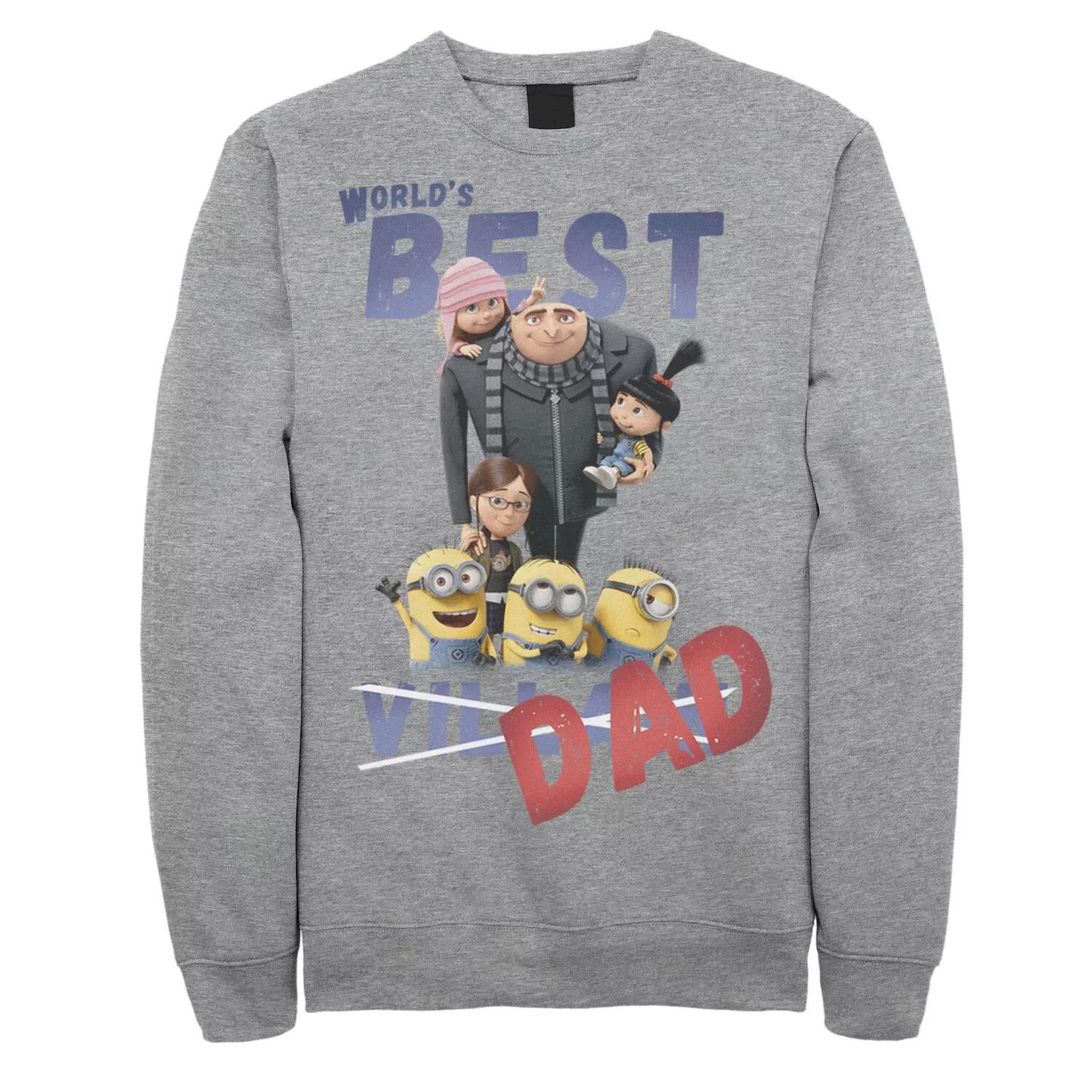 Мужской свитшот для папы Despicable Me Minions World's Best Dad Licensed Character
Мужской свитшот для папы Despicable Me Minions World's Best Dad Licensed Character