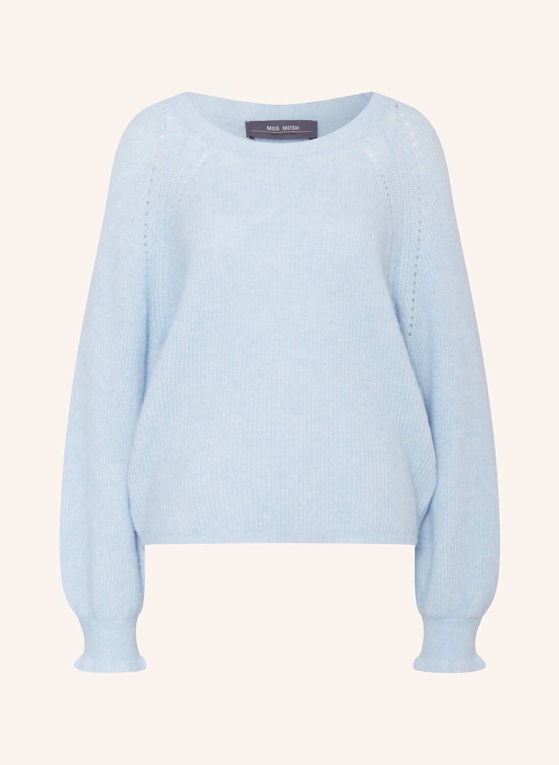 Свитер с альпакой MOS MOSH, светло-голубой
Свитер с альпакой MOS MOSH, светло-голубой