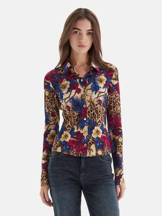 Рубашка slim fit 79PAL228 JS531 Just Cavalli, мультиколор
Рубашка slim fit 79PAL228 JS531 Just Cavalli, мультиколор