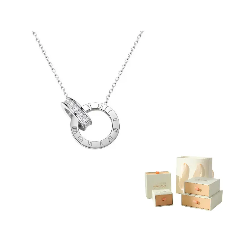 Vsense.Cn Серебряное колье 925 пробы с цирконами, унисекс
Vsense.Cn Серебряное колье 925 пробы с цирконами, унисекс