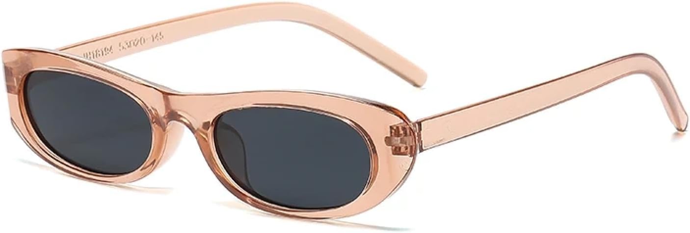 Солнцезащитные очки «кошачий глаз» в тонкой оправе для женщин и мужчин. Универсальные аксессуары. Модный винтажный стиль. Защита от УФ-излучения UV400 TVTBBVV, Champagne Grey
Солнцезащитные очки «кошачий глаз» в тонкой оправе для женщин и мужчин. Универсальные аксессуары. Модный винтажный стиль. Защита от УФ-излучения UV400 TVTBBVV, Champagne Grey