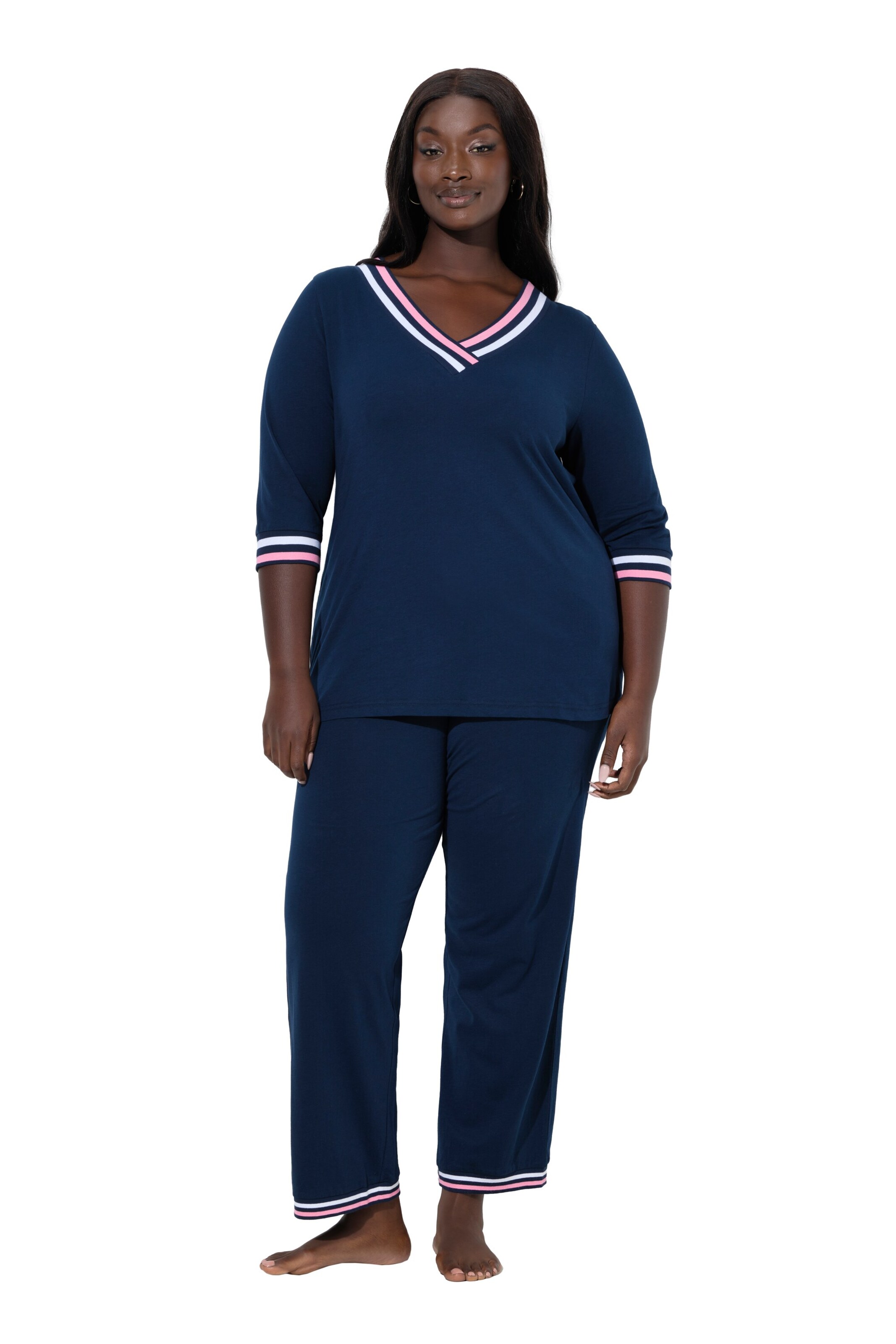 Ulla Popken Пижама в цвете Marine Blue
Ulla Popken Пижама в цвете Marine Blue