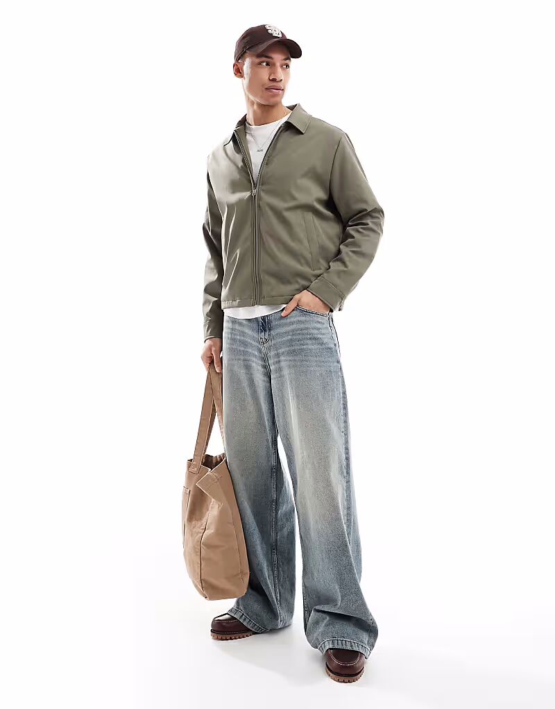 Brave Soul - Короткая куртка оливково-зеленого цвета с воротником, Зеленый, Brave Soul - Короткая куртка оливково-зеленого цвета с воротником
Brave Soul - Короткая куртка оливково-зеленого цвета с воротником, Зеленый, Brave Soul - Короткая куртка оливково-зеленого цвета с воротником