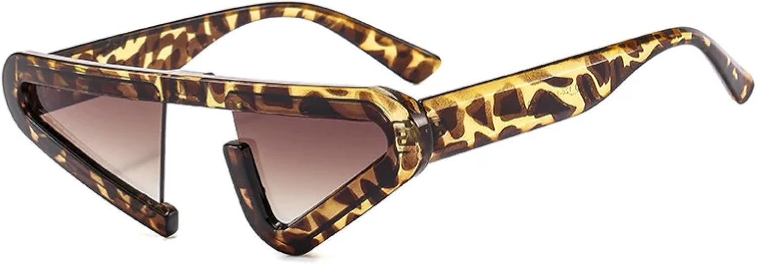 Винтажные уникальные солнцезащитные очки «кошачий глаз» для женщин, модные полуободковые очки с градиентным затемнением, защита от УФ-излучения UV400 для мужчин HHZZYVY, Leopard Tea Gradient
Винтажные уникальные солнцезащитные очки «кошачий глаз» для женщин, модные полуободковые очки с градиентным затемнением, защита от УФ-излучения UV400 для мужчин HHZZYVY, Leopard Tea Gradient